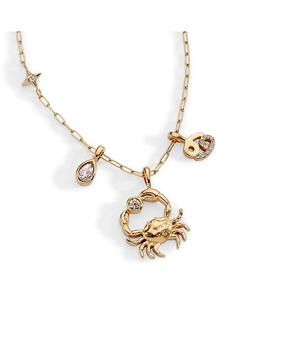 Alex and Ani Cancer Zodiac Charm Cluster Necklace