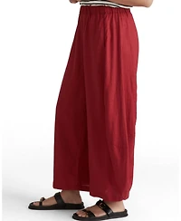 Universal Standard Plus Cosma Barrel Linen Pants