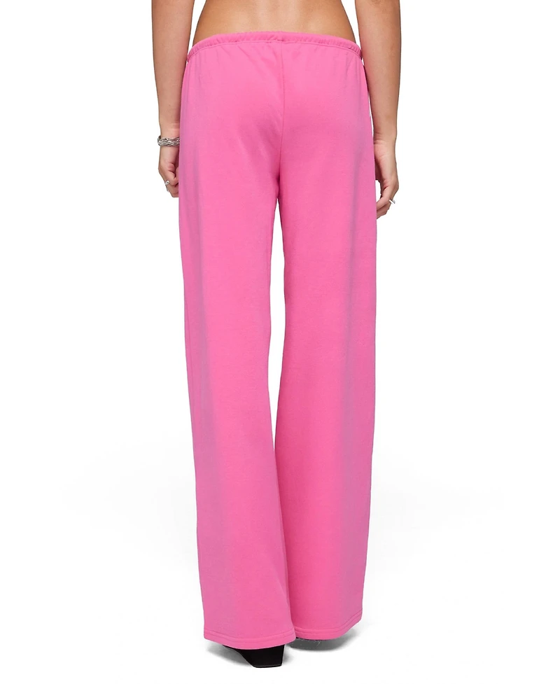 Edikted Women's Callista Straight Leg Sweatpants
