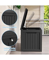 sumyeg 230 Gal. Resin Outdoor Storage Deck Box