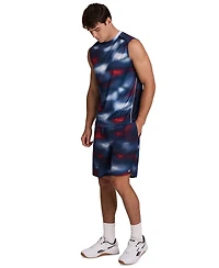 Reebok Men's Ombre Logo Crewneck Tank Top