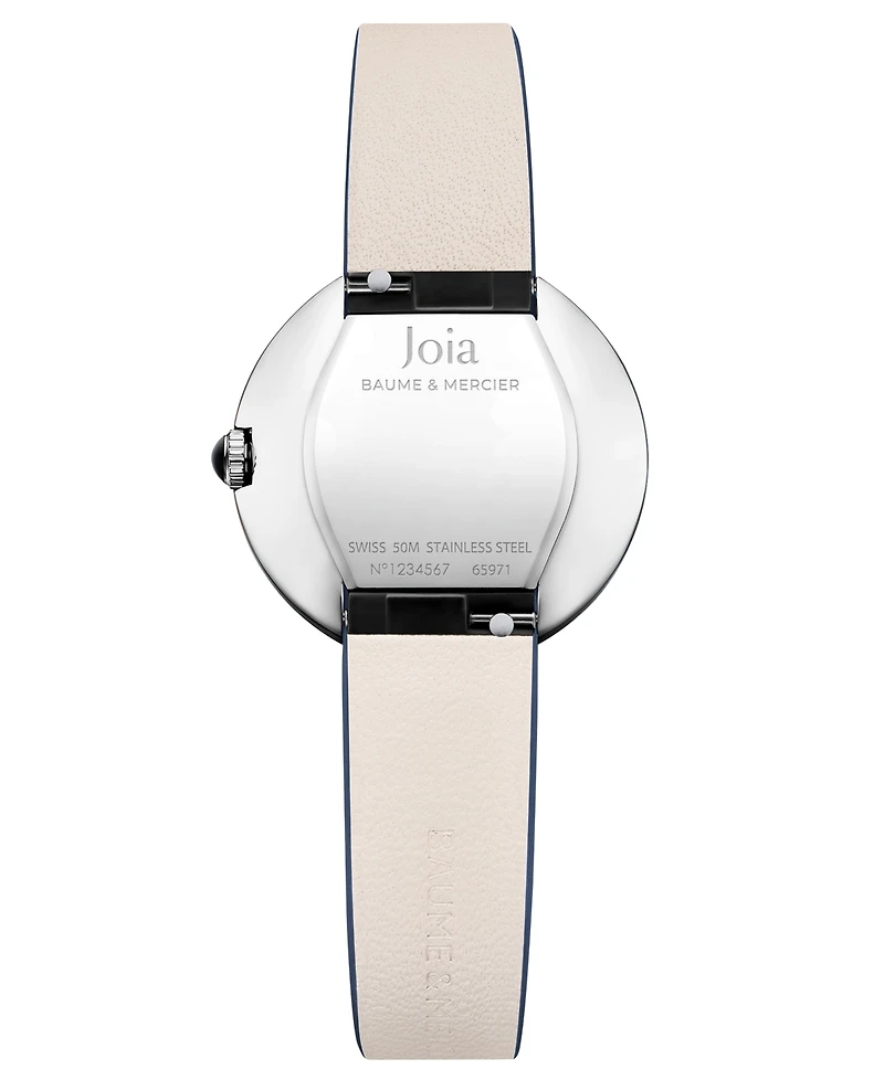 Baume & Mercier Women's De Joia Quartz Silver Stainless Steel Watch 28mm