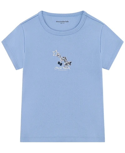 abercrombie kids Boys' 5-16 Lace Trim Short-Sleeve T-Shirt