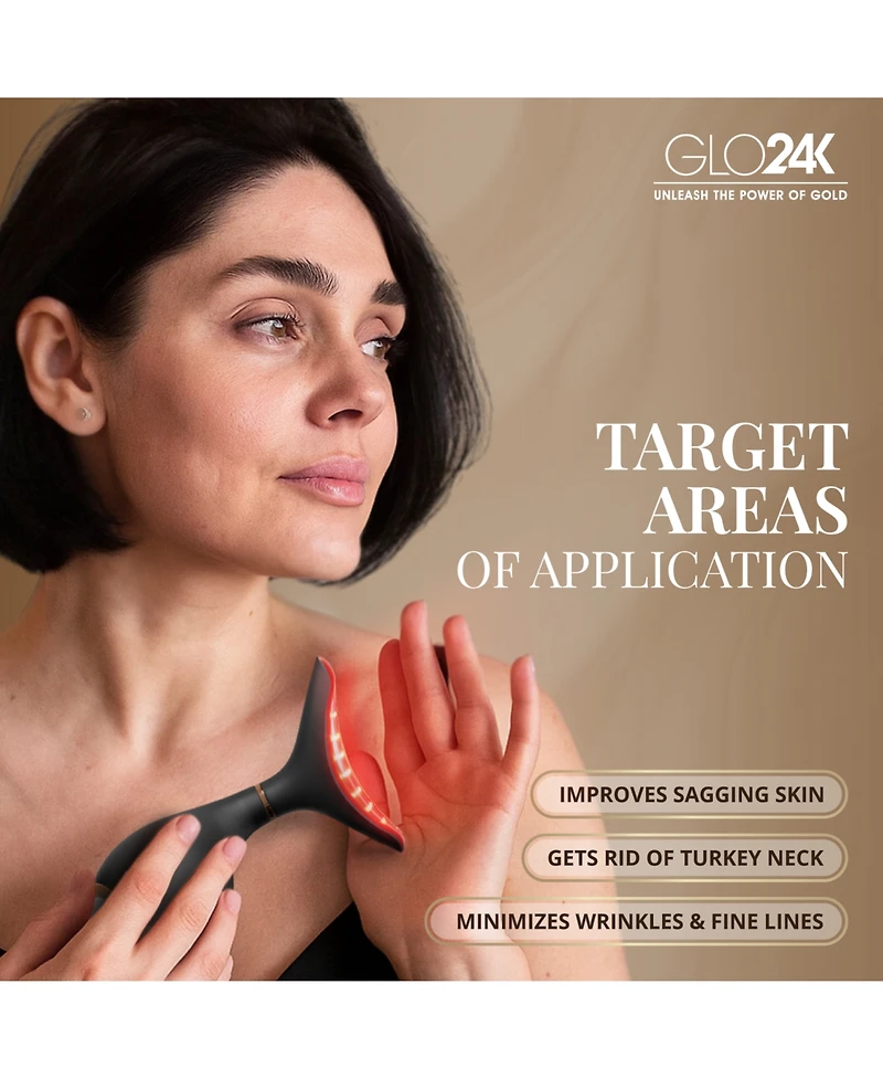 GLO24K Neck Sculpt and Lift Beauty Set