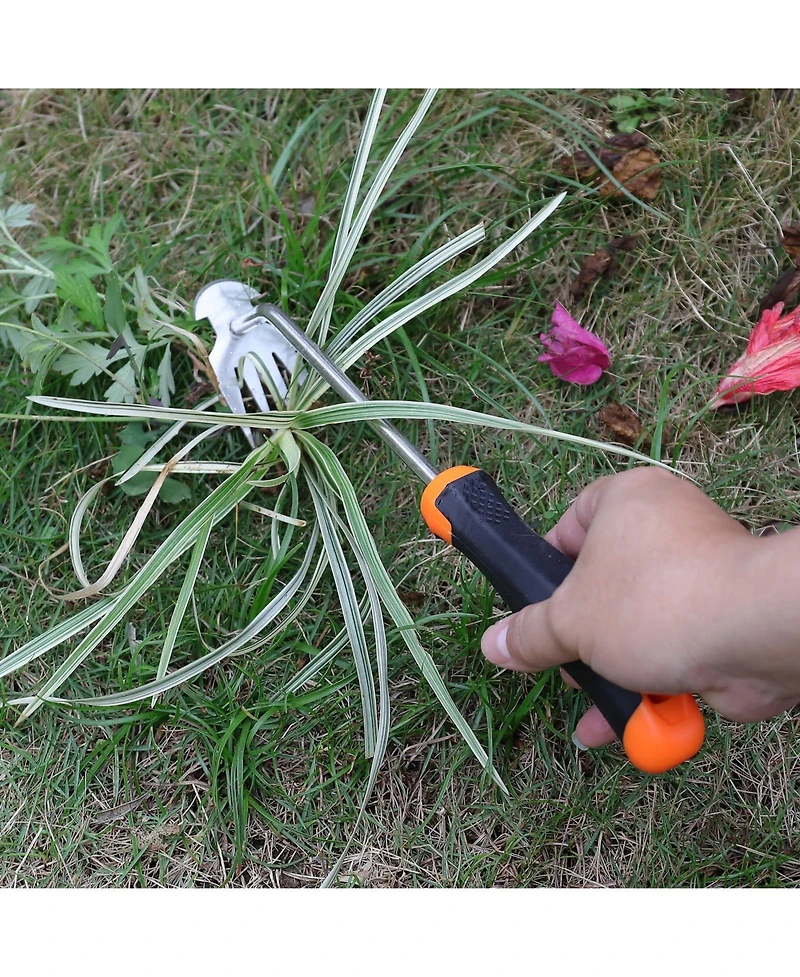 Xdovet Weed Remover Tool Garden Portable Rubber Handle