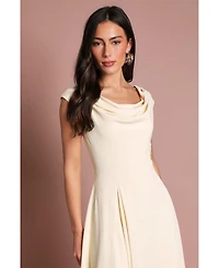 Coast Women's Off Shoulder Crepe Midi Dress