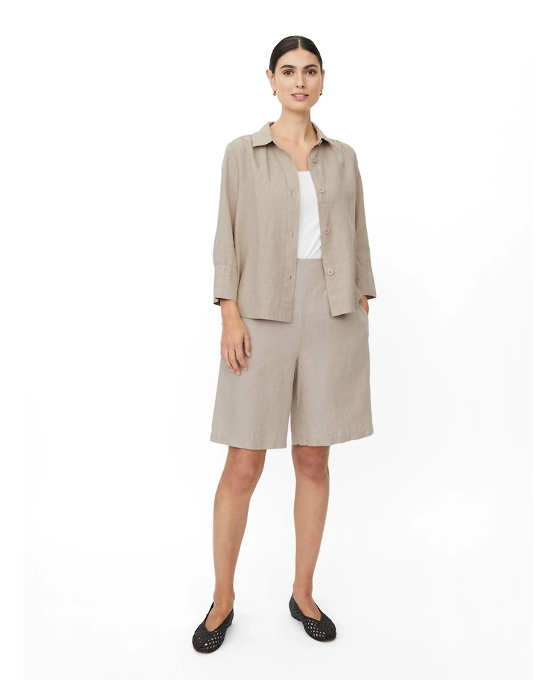 Masai Copenhagen Women's Mapinja Smock Waist Linen Shorts