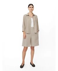 Masai Copenhagen Women's Mapinja Smock Waist Linen Shorts