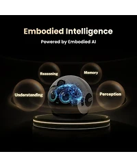Enabot Ebo Max FamilyBot Smart Home Robot with 4K Camera, V-slam Navigation, Two-Way Video and Ai Patrol