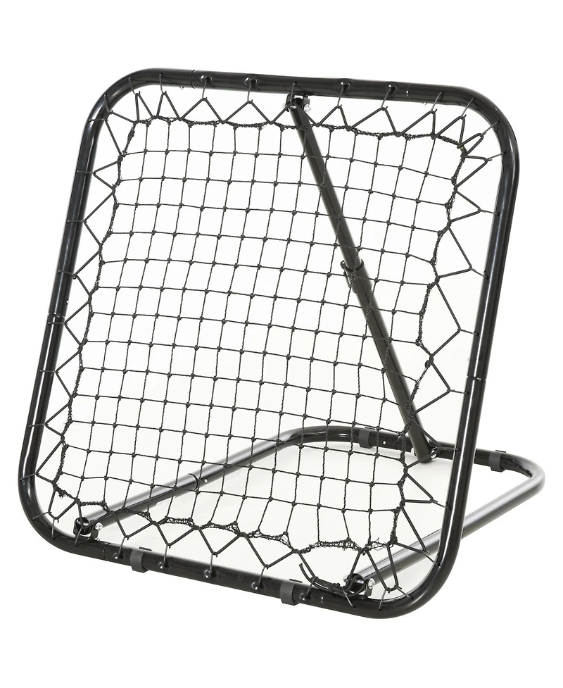 Aoligeijs Adjustable Soccer Rebounder Portable Training Goal for Football Baseball Basketball