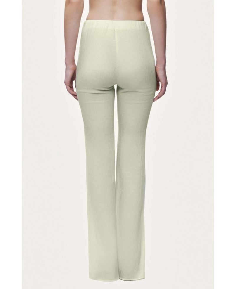 Nocturne Women's High-Waist Flare Trousers