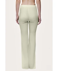 Nocturne Women's High-Waist Flare Trousers