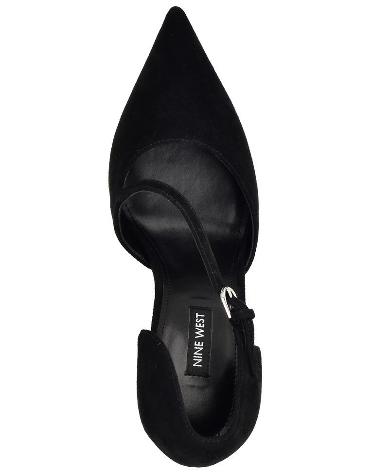 Nine West Women's Candela Asymetrical Pointed Toe Dress Pumps