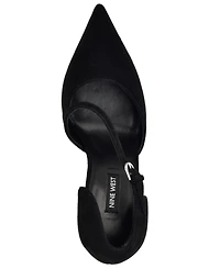 Nine West Women's Candela Asymetrical Pointed Toe Dress Pumps