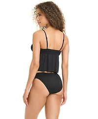 Sanctuary Women's Moonlight Tides Scoop Neck Tankini Top