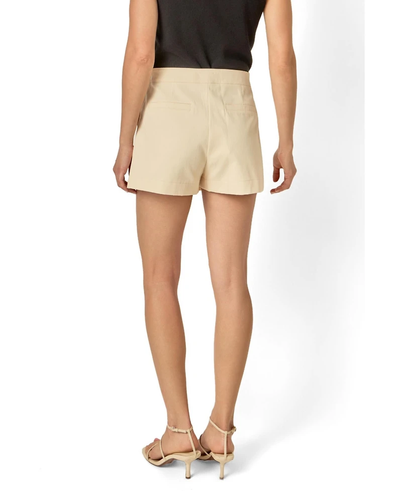 English Factory Women's Wrap Detail Mini Skort
