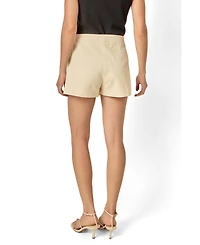 English Factory Women's Wrap Detail Mini Skort