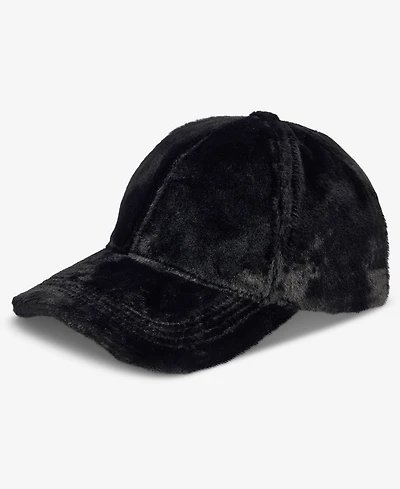 I.n.c. International Concepts Faux Fur Baseball Cap, Macy's Exclusive