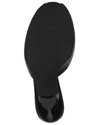Jeffrey Campbell Women's Fresa Sculpted Peep-Toe Dress Mules