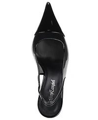 Jeffrey Campbell Women's Pucker Vinyl Slingback Pumps
