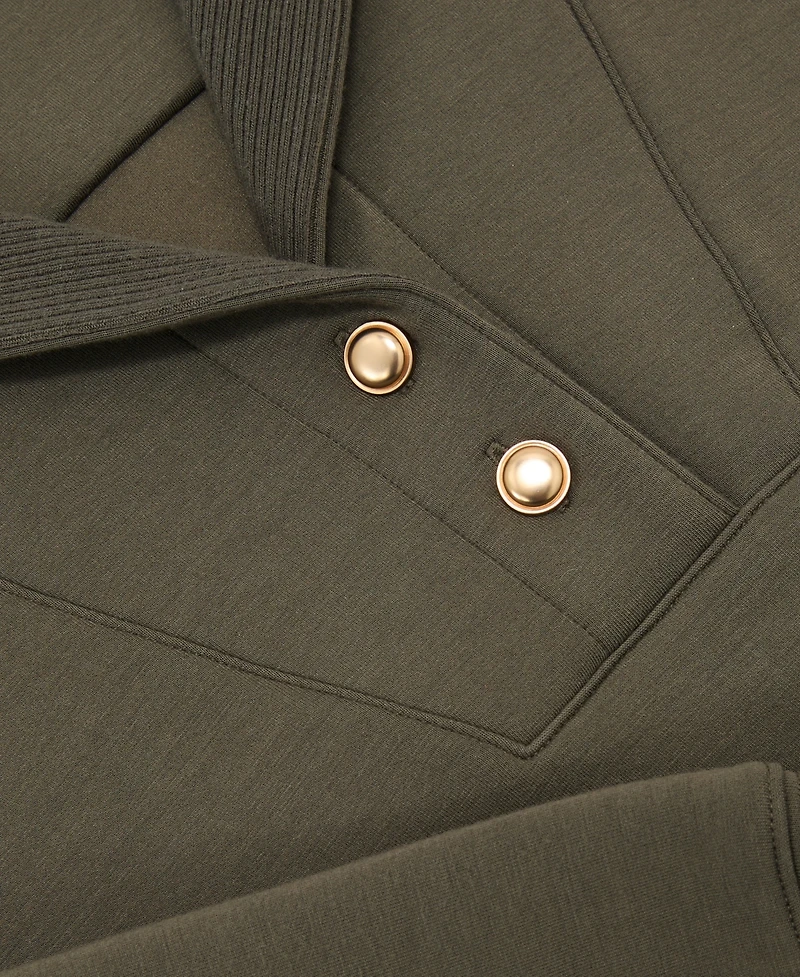 Reiss Women's Bella Button Sweat