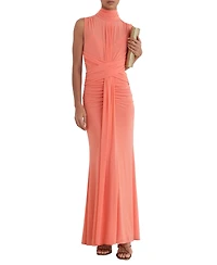 Reiss Women's Starla Ruched Sleeveless Maxi Dress