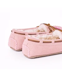 Minnetonka Kids' Cassie Suede Mermaid Slippers