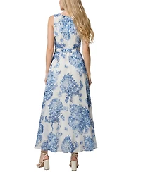 Ny Collection Petite Sleeveless Chiffon Maxi Dress