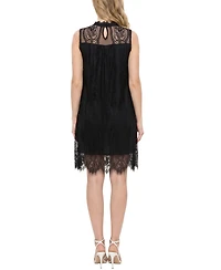 Ny Collection Petite Sleeveless Lace Dress
