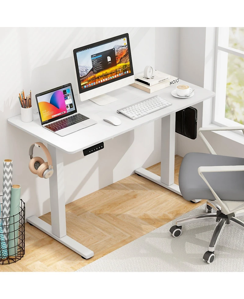 Gouun Electric Standing Desk with Three Memory Heights and Cable Management