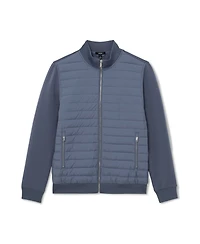 Reiss Men's Freddie Quilted Hybrid Jacket
