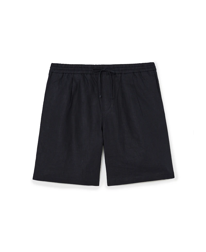 Reiss Men's Barges Shorts Linen Drawstring