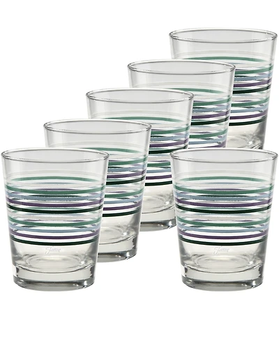 Fiesta Lavender Bloom Double Old Fashioned Glasses, Set of 6