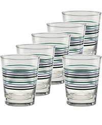 Fiesta Lavender Bloom Double Old Fashioned Glasses, Set of 6