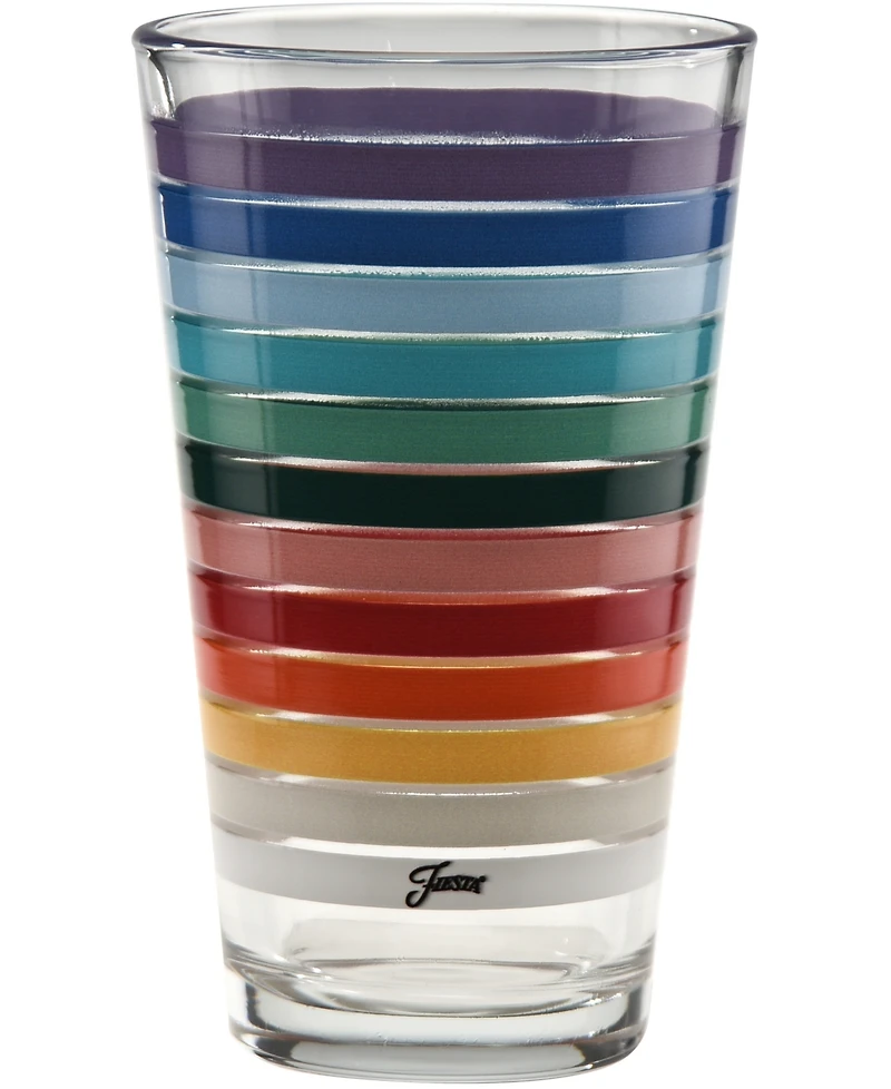 Fiesta 2026 All Colors Tapered Cooler Glasses, Set of 6