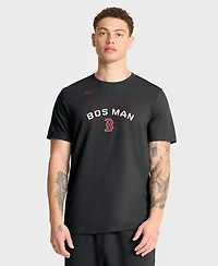 Nike Men's Black Boston Red Sox Primetime Fashion T-Shirt