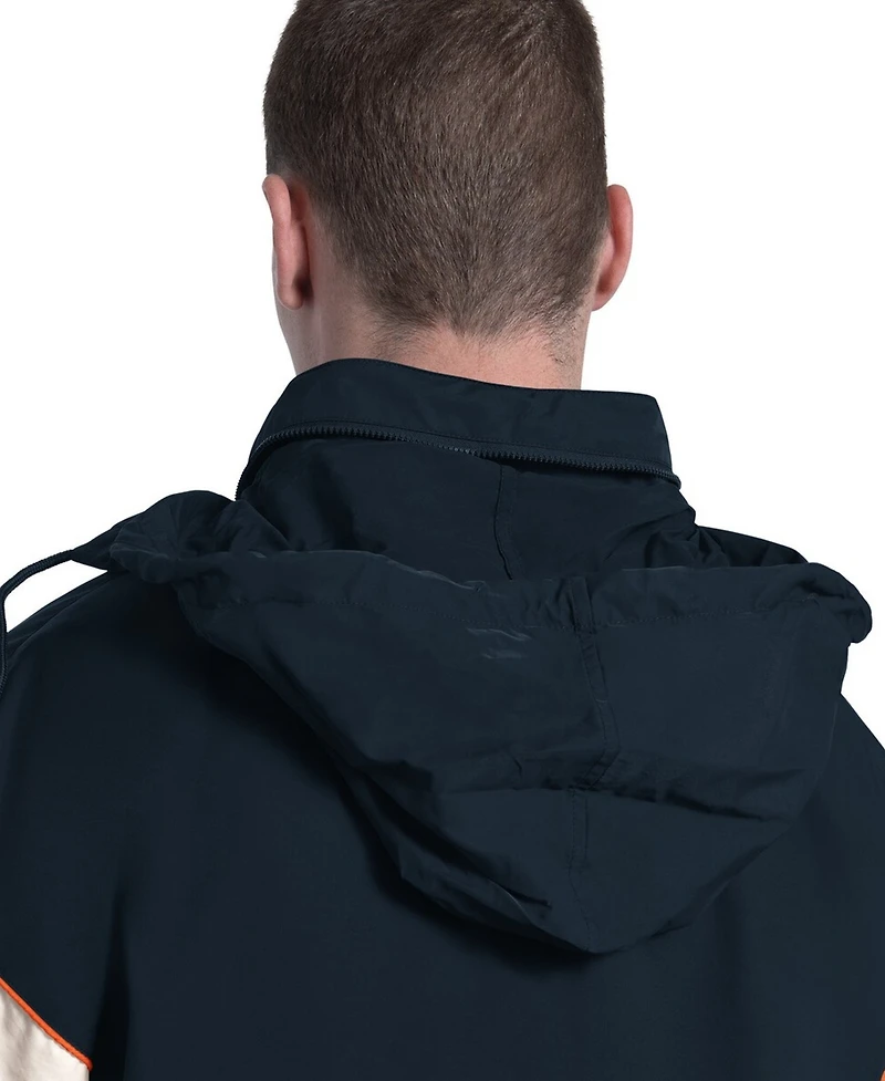 Starter Men's Navy Chicago Bears The Gust Full-Zip Hoodie
