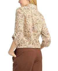 Bcx Women's Collared Button-Front Shirt