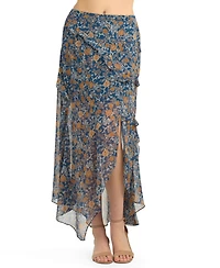 Bcx Women's Printed A-Line Skirt