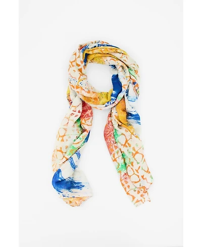 Desigual Women's Rectangular foulard Lacroix