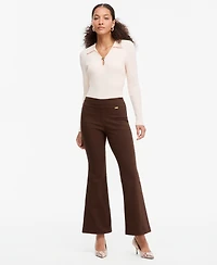 I.n.c. International Concepts Women's Flared-Leg Pull-On Pants, Exclusively at Macy's