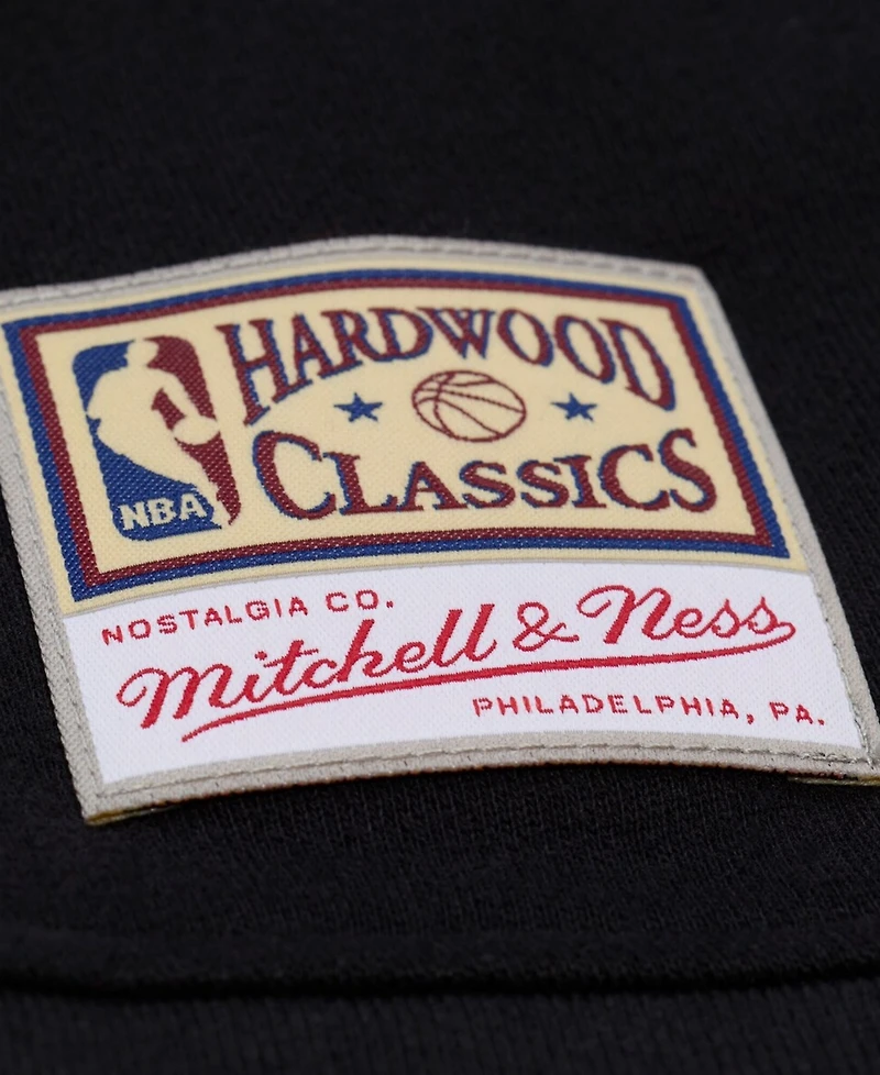 Mitchell & Ness Women's Black Denver Nuggets Hardwood Classics Script Lightweight Sweatshirt
