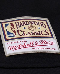 Mitchell & Ness Women's Black Denver Nuggets Hardwood Classics Script Lightweight Sweatshirt
