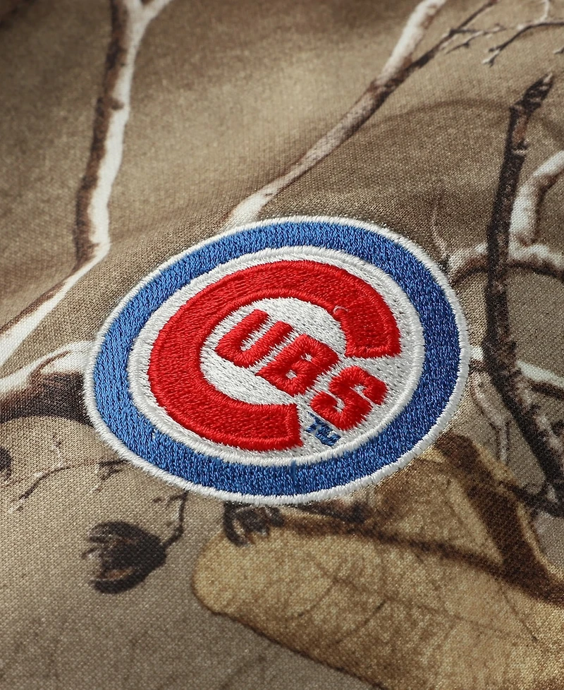Dunbrooke Men's Camo Chicago Cubs Trophy Realtree Full-Zip Hoodie
