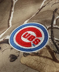 Dunbrooke Men's Camo Chicago Cubs Trophy Realtree Full-Zip Hoodie