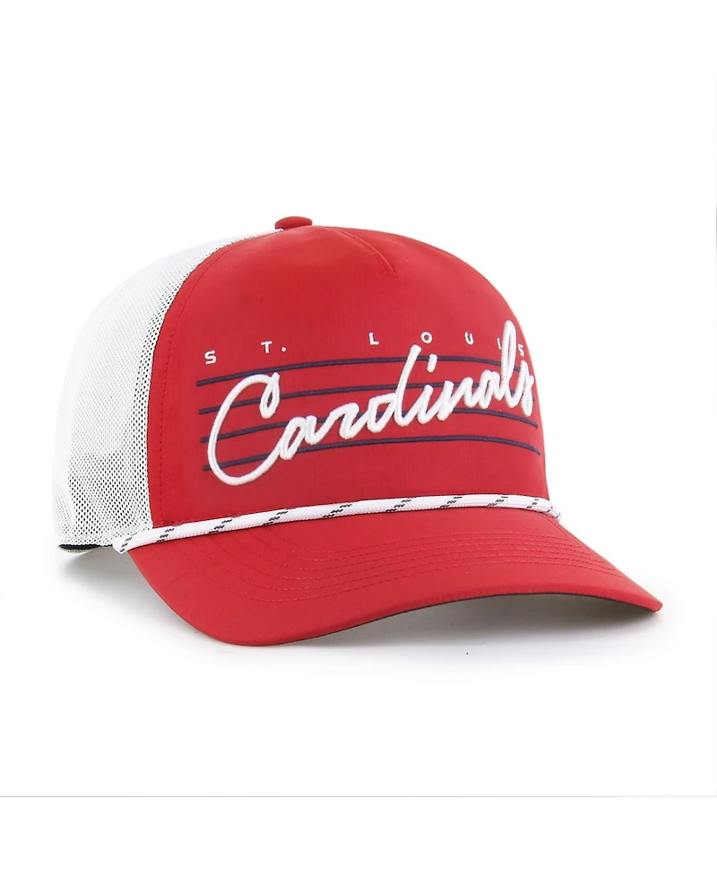 '47 Brand Men's Red St. Louis Cardinals Brrr Downburst Mesh Hitch Adjustable Hat