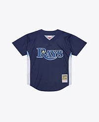 Mitchell & Ness Men's Evan Longoria Navy Tampa Bay Rays Authentic Batting Practice Jersey
