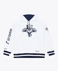 Mitchell & Ness Men's White Florida Panthers Arctic Fleece Hoodie