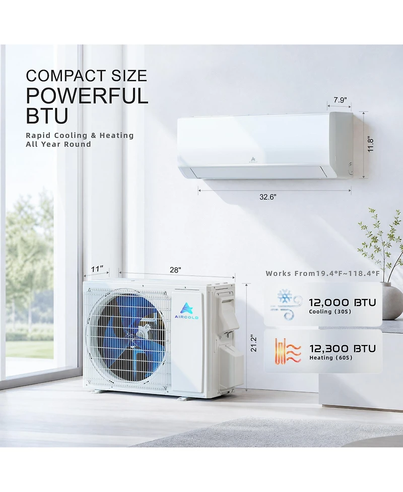 Sugift 8000 Btu 3-in-1 Portable Air Conditioner with Cool Dehumidifier Fan Sleep Mode
