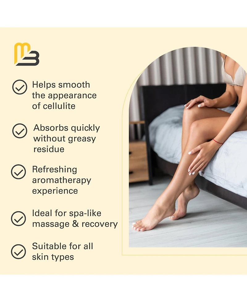 M3 Anti-Cellulite Massage Oil, Grapefruit & Lemon | 8oz